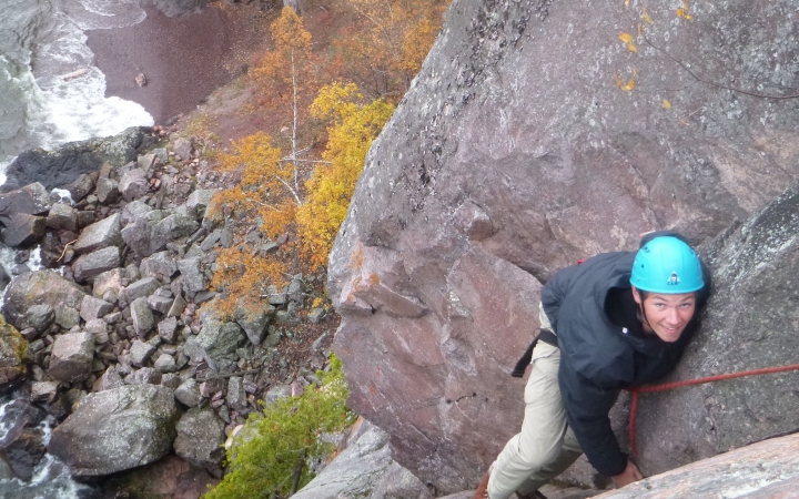 gap year rock climbing trip for young adults